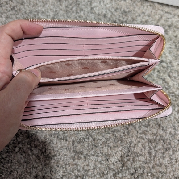 NWOT Kate Spade New York Pink Pineapple Large Continental Wallet - Picture 7 of 7